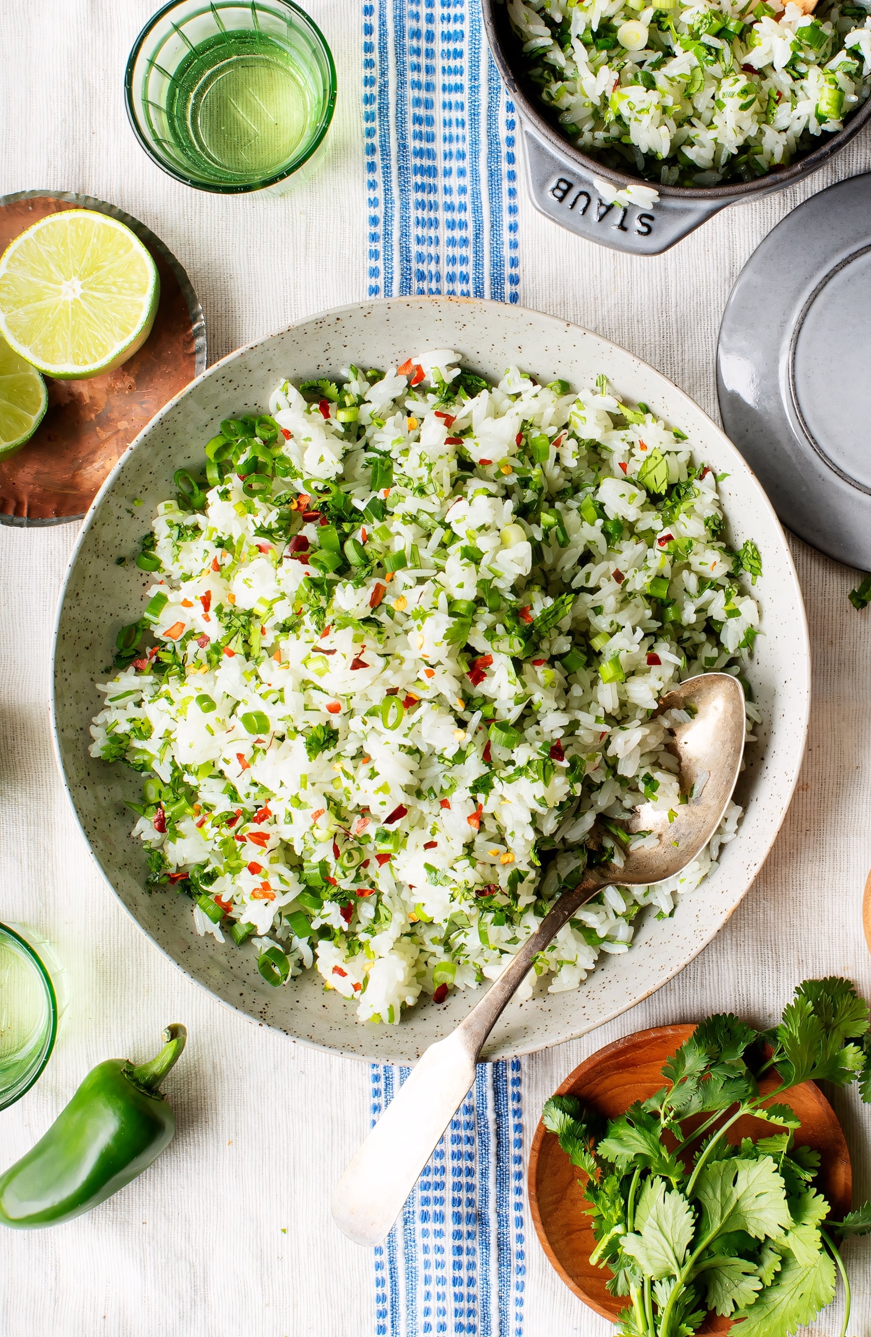 Easy Fluffy Cilantro Lime Rice: Better Than Chipotle
